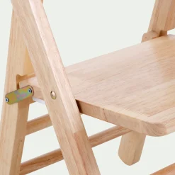 Table Et Chaise Enfant*alinea Chaise pliante pour enfant en bois d'hévéa - Bois clair