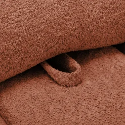 Canapé Modulable*alinea Chauffeuse avance - recule en tissu campo - brun rustrel Marron