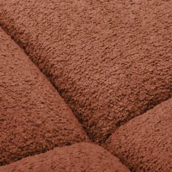 Canapé Modulable*alinea Chauffeuse avance - recule en tissu campo - brun rustrel Marron