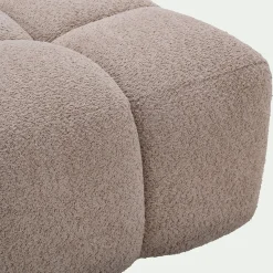 Canapé Modulable*alinea Chauffeuse avance - recule en tissu campo - Beige