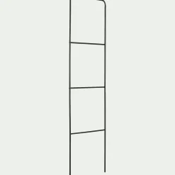 Porte-Serviette|Accessoire De Salle De Bain*alinea Échelle porte-serviettes en métal - Noir