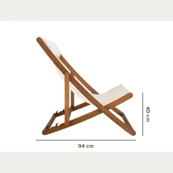 Chilienne*alinea Chilienne double de jardin - écru Blanc écru