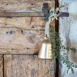 Suspension De Noël|Décoration À Suspendre*alinea Cloche à suspendre en fer H11,5cm - Doré