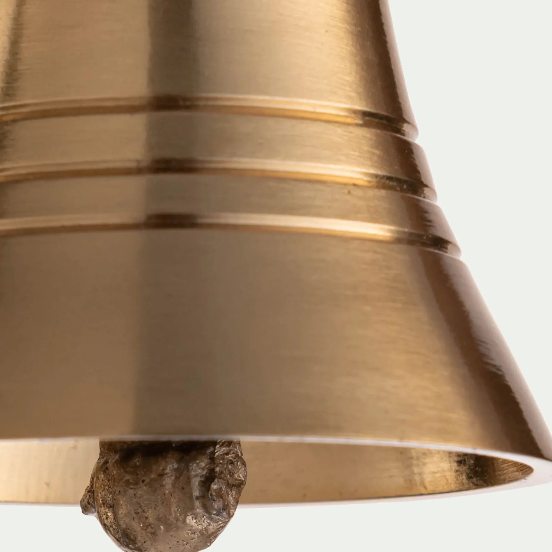 Décoration De La Table De Noël|Objet Décoratif De Noël*alinea Cloche décorative à poser - Doré