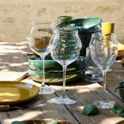 Verre À Pied|Flûte Et Coupe De Champagne*alinea Coffret de 6 flûtes à champagne en cristallin 30cl - Transparent