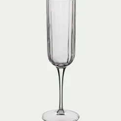 Verre À Pied|Flûte Et Coupe De Champagne*alinea Coffret de 4 flûtes à champagne en cristallin 21cl - Transparent