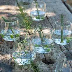 Verre À Eau*alinea Coffret de 6 gobelets en verre 37cl - Transparent