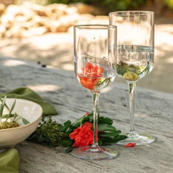 Verre À Pied|Verre À Vin*alinea Coffret de 4 verres à pied en cristallin 40cl - transparent