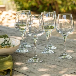 Verre À Pied|Verre À Vin*alinea Coffret de 6 verres à vin 29,5cl - Transparent