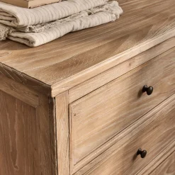 Commode & Chiffonnier*alinea Commode 6 tiroirs en bois d'orme et de pin - Bois clair