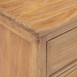 Commode & Chiffonnier*alinea Commode 6 tiroirs en bois d'orme et de pin - Bois clair