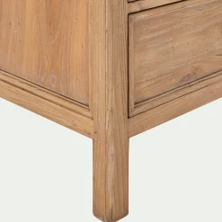 Commode & Chiffonnier*alinea Commode 6 tiroirs en bois d'orme et de pin - Bois clair