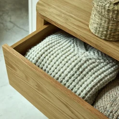 Commode & Chiffonnier*alinea Commode 3 tiroirs en bois - Bois clair