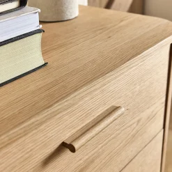 Commode & Chiffonnier*alinea Commode 6 tiroirs en chêne - Bois clair