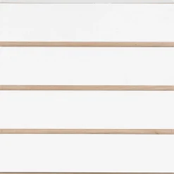 Commode & Chiffonnier|Dressing*alinea Commode module 4 tiroirs en bois effet chêne H94XL94cm - Blanc