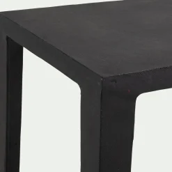 Meuble D'Entrée|Console*alinea Console en aluminium - L121xl39xH82cm Noir