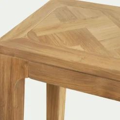 Meuble D'Entrée|Console*alinea Console en teck recyclé - Bois clair