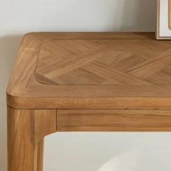 Meuble D'Entrée|Console*alinea Console en teck recyclé - Bois clair