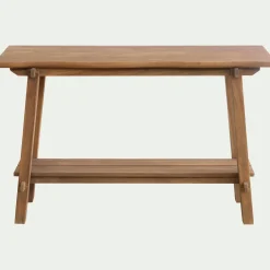 Console*alinea Console en teck recyclé L125xl37xH80cm - Bois clair