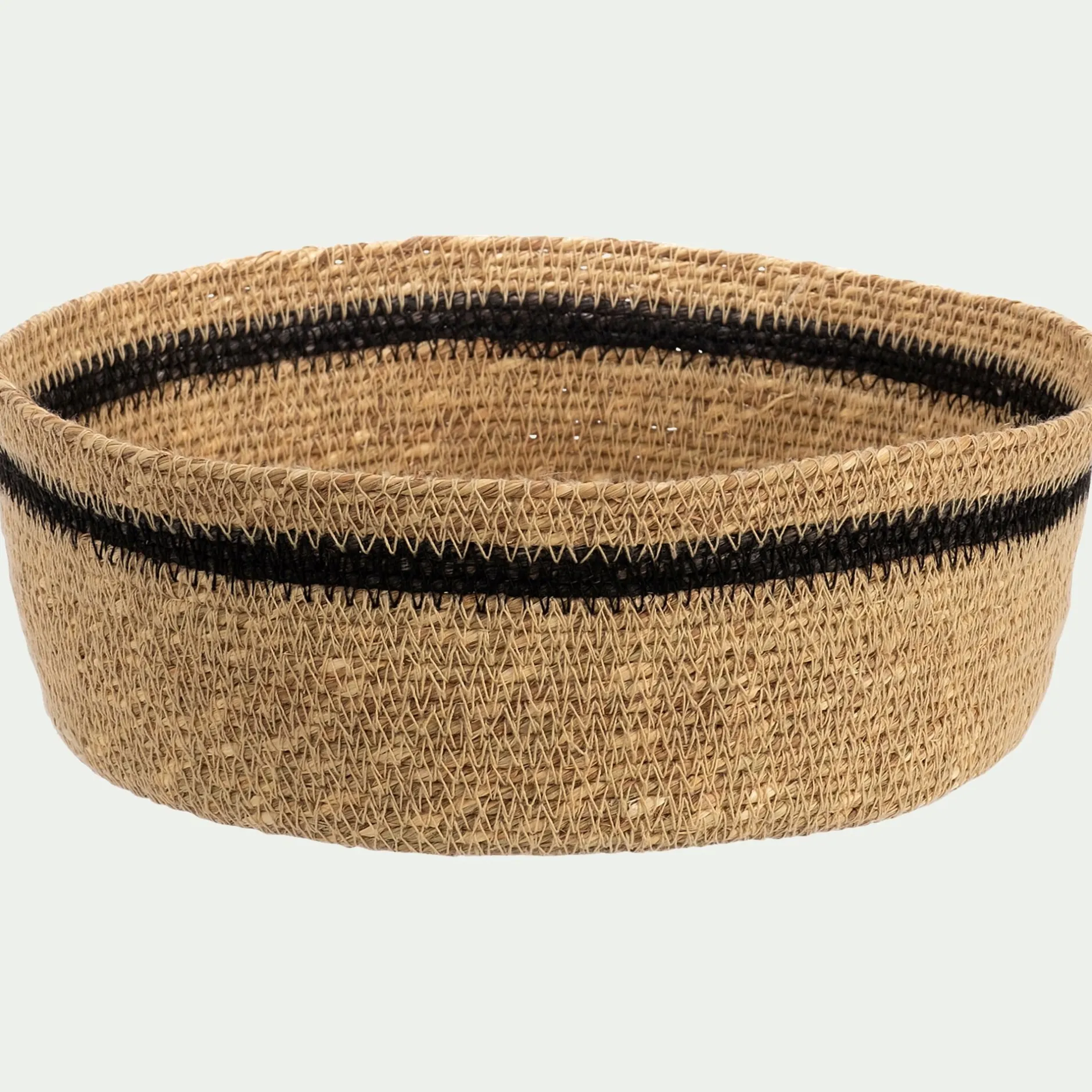 Plateau|Vaisselle Petit Déjeuner*alinea Corbeille à pain D25cm en jonc de mer - Naturel