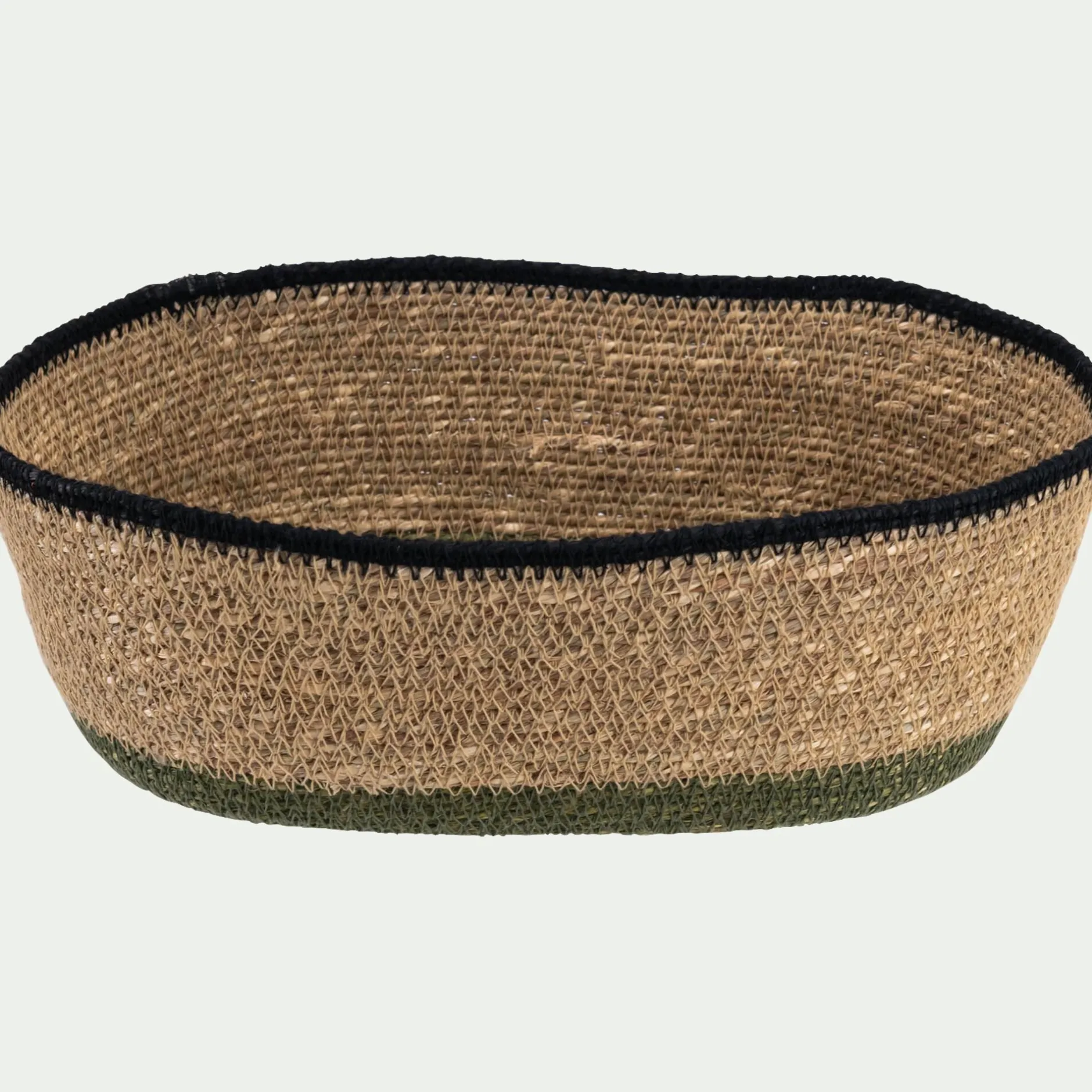 Vaisselle Petit Déjeuner*alinea Corbeille à pain en jonc de mer L30cm - Naturel