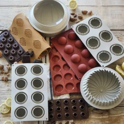 Ustensile Pour Pâtisserie*alinea Corne à pâtisserie demi-ronde souple en silicone Blanc