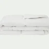 Couette*alinea Couette tempérée en duvet et plumettes de canard 260x240cm - blanc
