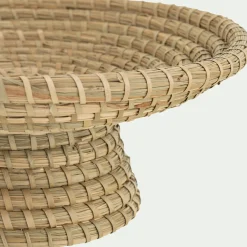 Décoration À Poser*alinea Coupe déco en jonc de mer D45,5cm - Naturel