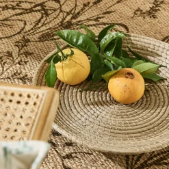 Décoration À Poser*alinea Coupe déco en jonc de mer D26,5cm - Naturel