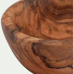 Vaisselle Petit Déjeuner|Coupelle*alinea Coupelle apéritive en bois d'olivier D14cm - naturel