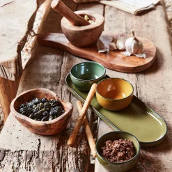 Vaisselle Petit Déjeuner|Coupelle*alinea Coupelle apéritive en bois d'olivier D14cm - naturel