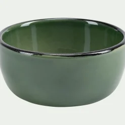 Vaisselle Petit Déjeuner|Coupelle*alinea Coupelle apéritive en grès D8,5cm - avocado Vert