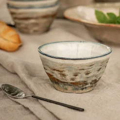 Vaisselle Petit Déjeuner|Coupelle*alinea Coupelle conique en grès réactif D10,5cm - Gris