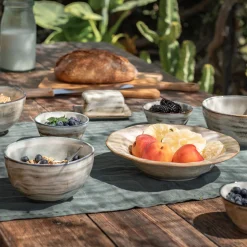 Vaisselle Petit Déjeuner|Coupelle*alinea Coupelle conique en grès réactif D10,5cm - Gris