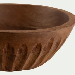 Vaisselle Petit Déjeuner|Coupelle*alinea Coupelle en bois de manguier D14,6cm - Bois foncé