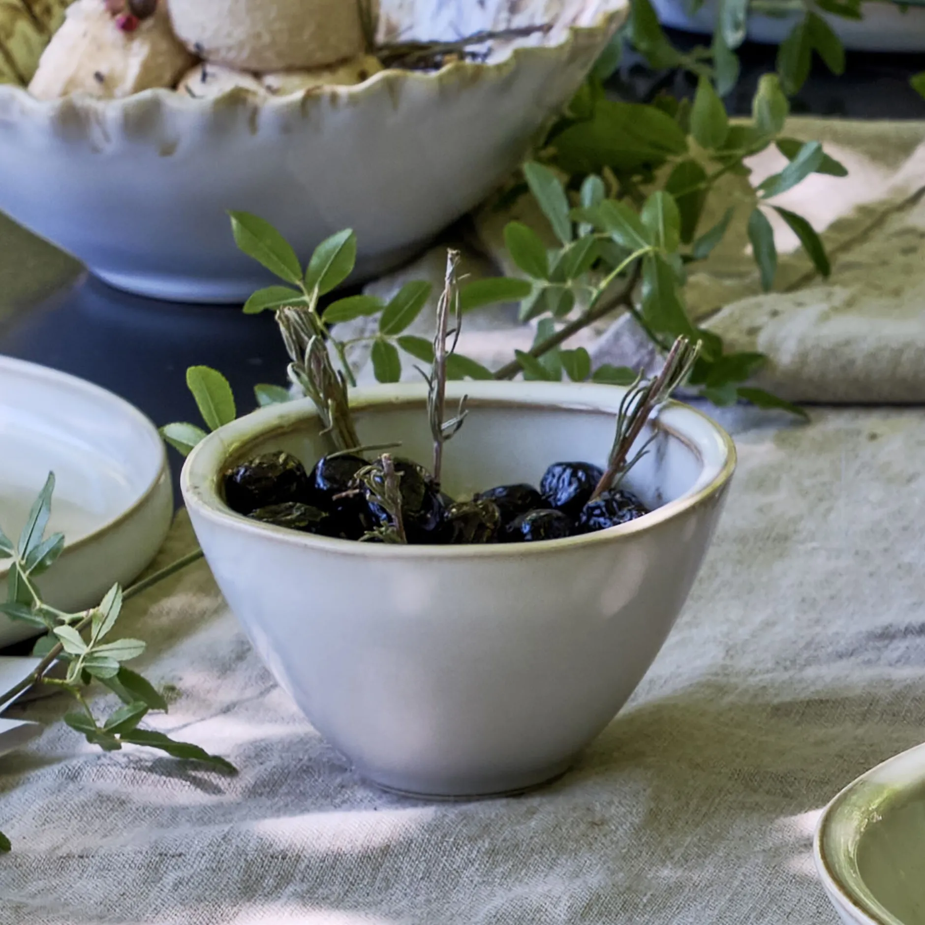 Vaisselle Petit Déjeuner|Coupelle*alinea Coupelle en grès D11cm - alpilles Beige