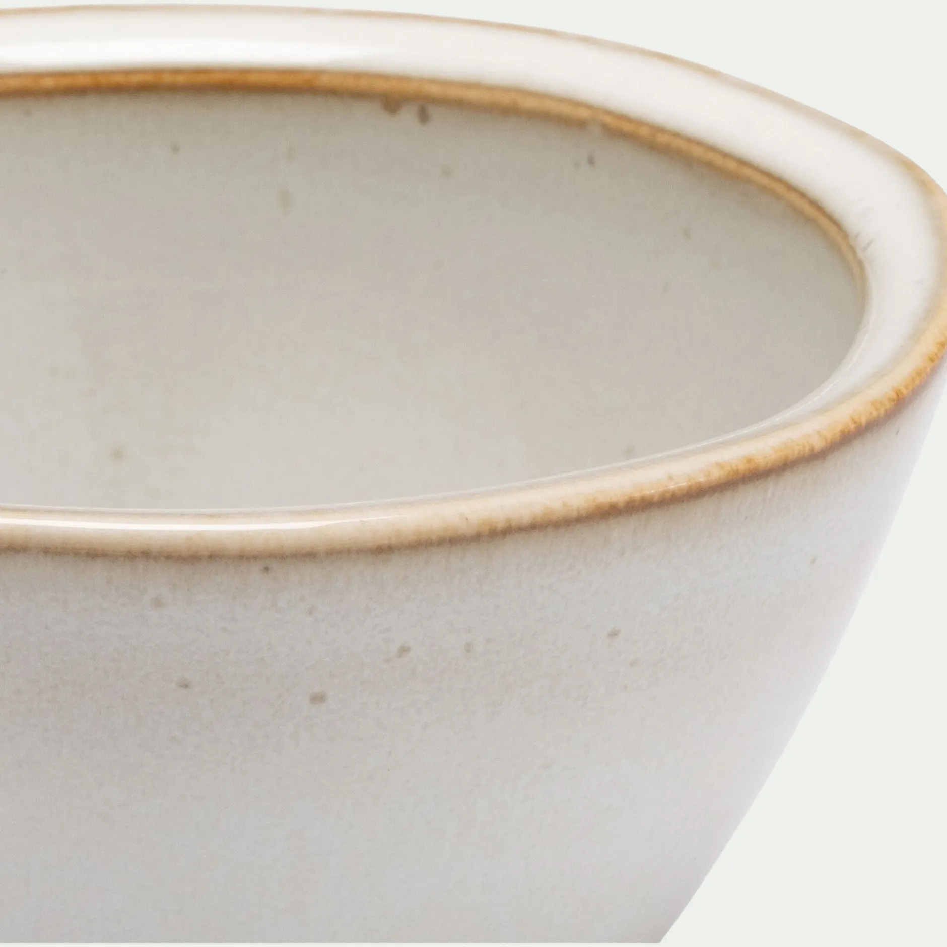 Vaisselle Petit Déjeuner|Coupelle*alinea Coupelle en grès D11cm - alpilles Beige