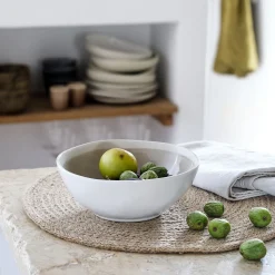 Vaisselle Petit Déjeuner|Coupelle*alinea Coupelle en grès D17cm - alpilles Beige