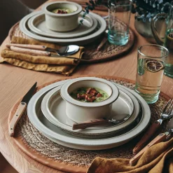 Vaisselle Petit Déjeuner|Coupelle*alinea Coupelle en grès D12,2cm - ventoux Blanc