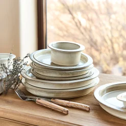 Vaisselle Petit Déjeuner|Coupelle*alinea Coupelle en grès D12,2cm - ventoux Blanc