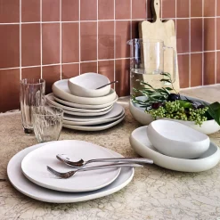 Vaisselle Petit Déjeuner|Coupelle*alinea Coupelle en grès D14cm - ventoux Blanc