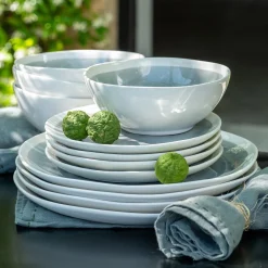 Vaisselle Petit Déjeuner|Coupelle*alinea Coupelle en grès D17cm - autan Bleu