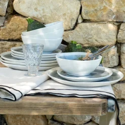 Vaisselle Petit Déjeuner|Coupelle*alinea Coupelle en grès D17cm - autan Bleu