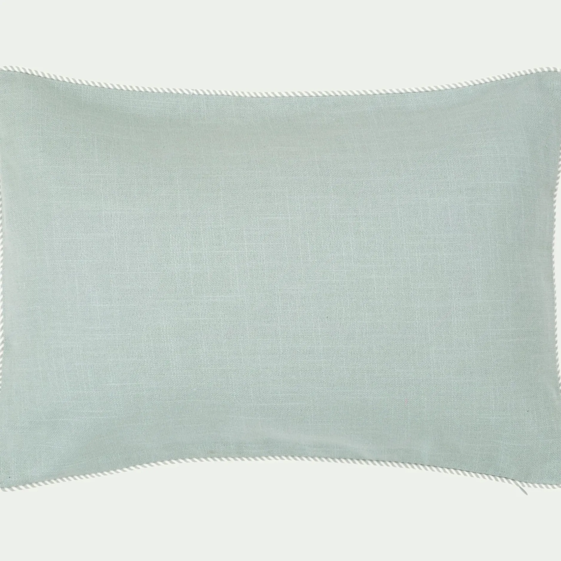 Coussin*alinea Coussin à passepoil bicolore en coton 30x50cm - calaluna Bleu