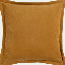 Coussin*alinea Coussin bicolore en velours côtelé 45x45cm - sable Beige