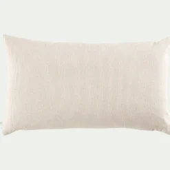 Coussin*alinea Coussin chambray en coton 30x50cm - Beige