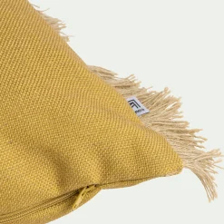 Coussin Exterieur*alinea Coussin de jardin 30x50cm - Jaune argan