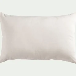 Coussin*alinea Coussin en coton à motif Kissos 40x60cm - Blanc