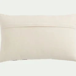 Coussin*alinea Coussin en coton tufté 30x50cm - Blanc