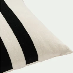 Coussin*alinea Coussin en coton tufté 30x50cm - Blanc